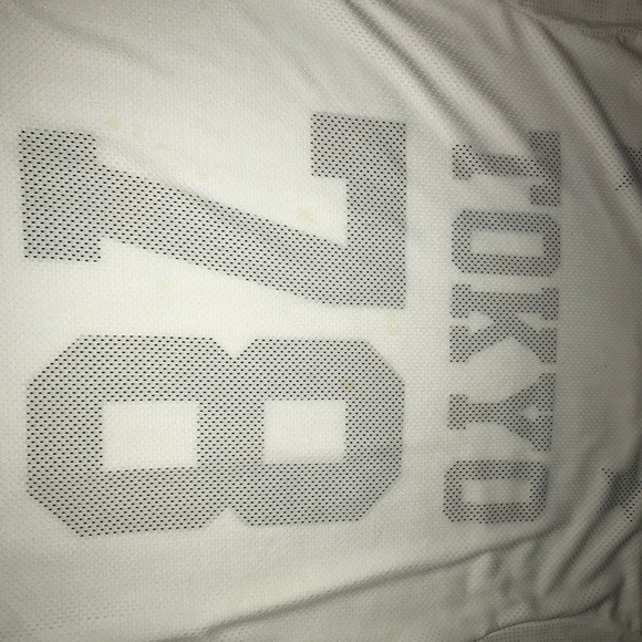 White Mesh Jersey - Picture 2 of 4